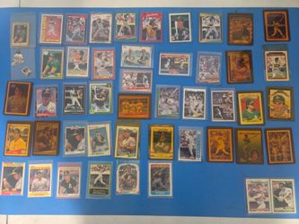 Jose Canseco Baseball Card Collection