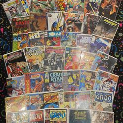 Comic Book Variety Lot - Marvel Valiant DC Topps Image Dark Horse