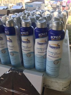 Brand new coppertone sunblock