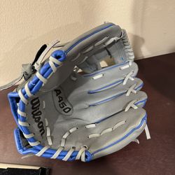 Wilson A450 Brand New 10.75 Baseball Glove Youth