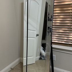 6ft Body Size Glass Bezel Mirror