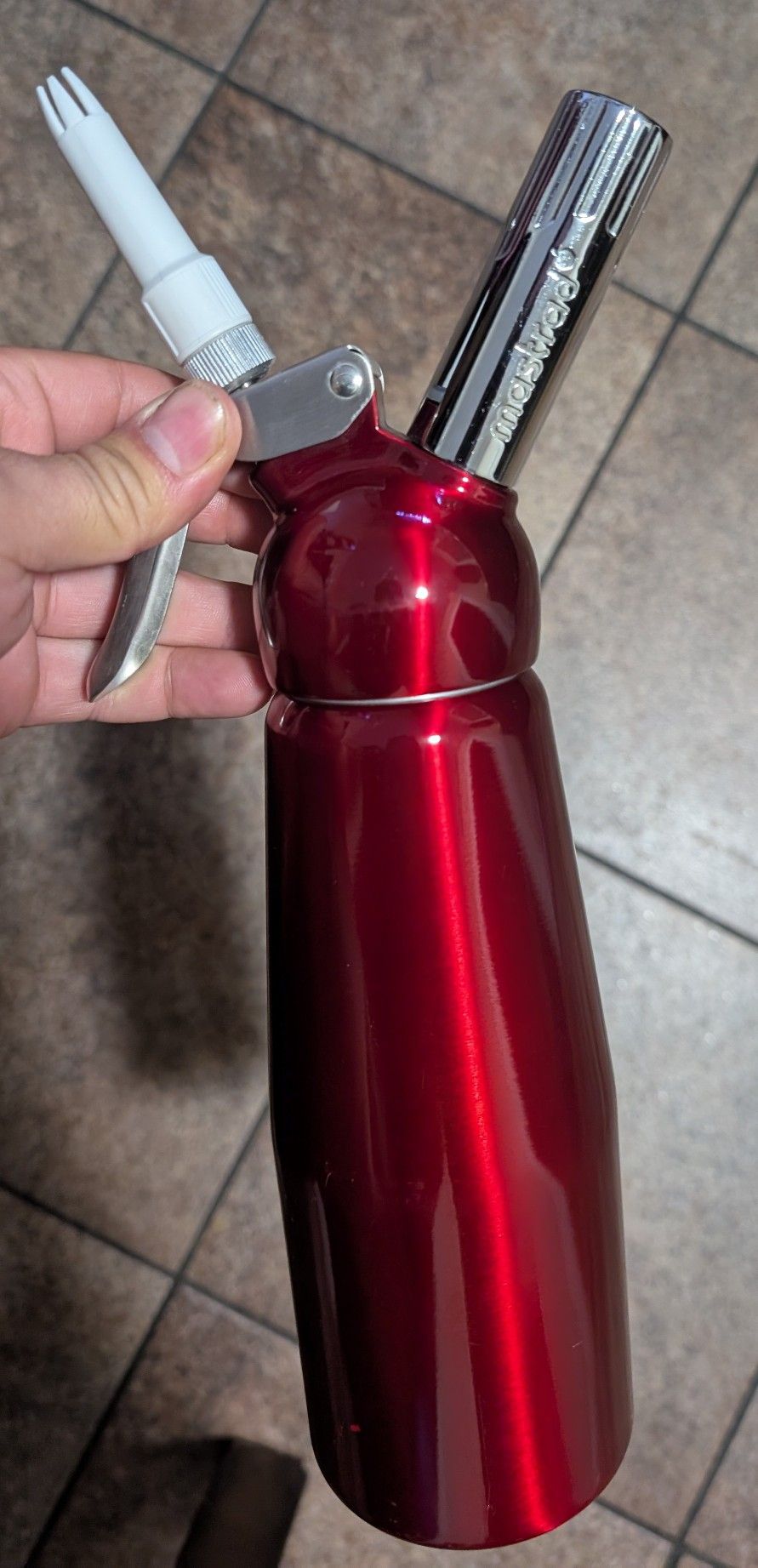 Mastrad 0.5 liter Professional stainless steel siphon Whip And Cream