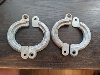 (2 sets) Yanmar aluminum sail drive anode