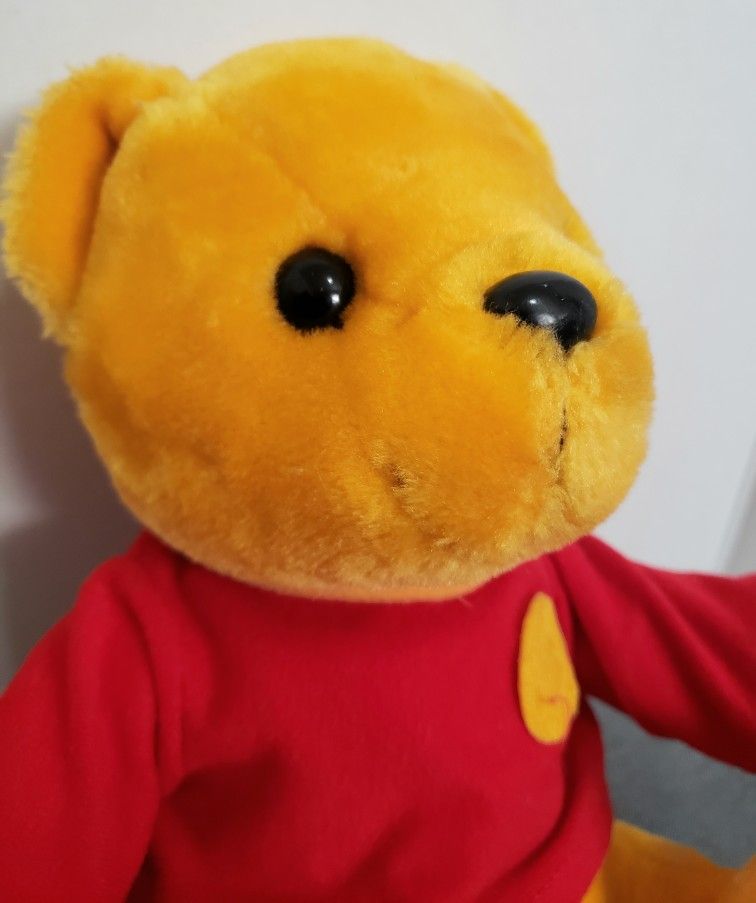 Vintage Pooh Bear Plush 13 in.