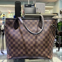 Louis Vuitton Neverfull MM Damier Ebony Handbag