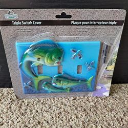Triple Light Switch Cover