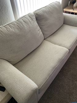 Beige Loveseat Couch