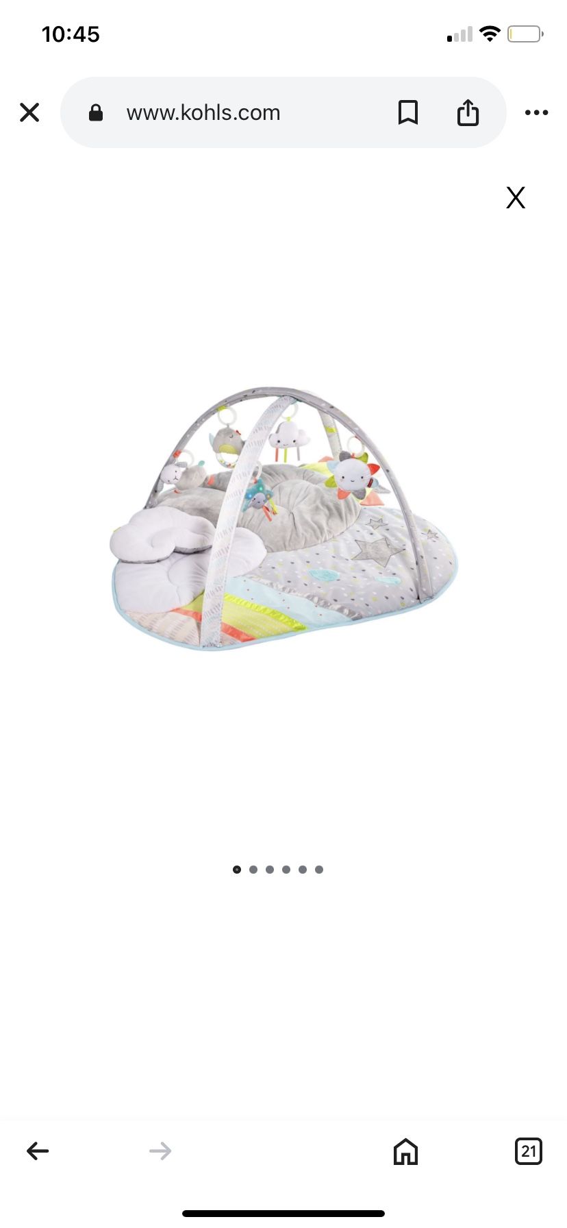 Infant Skip Hop Activity Mat