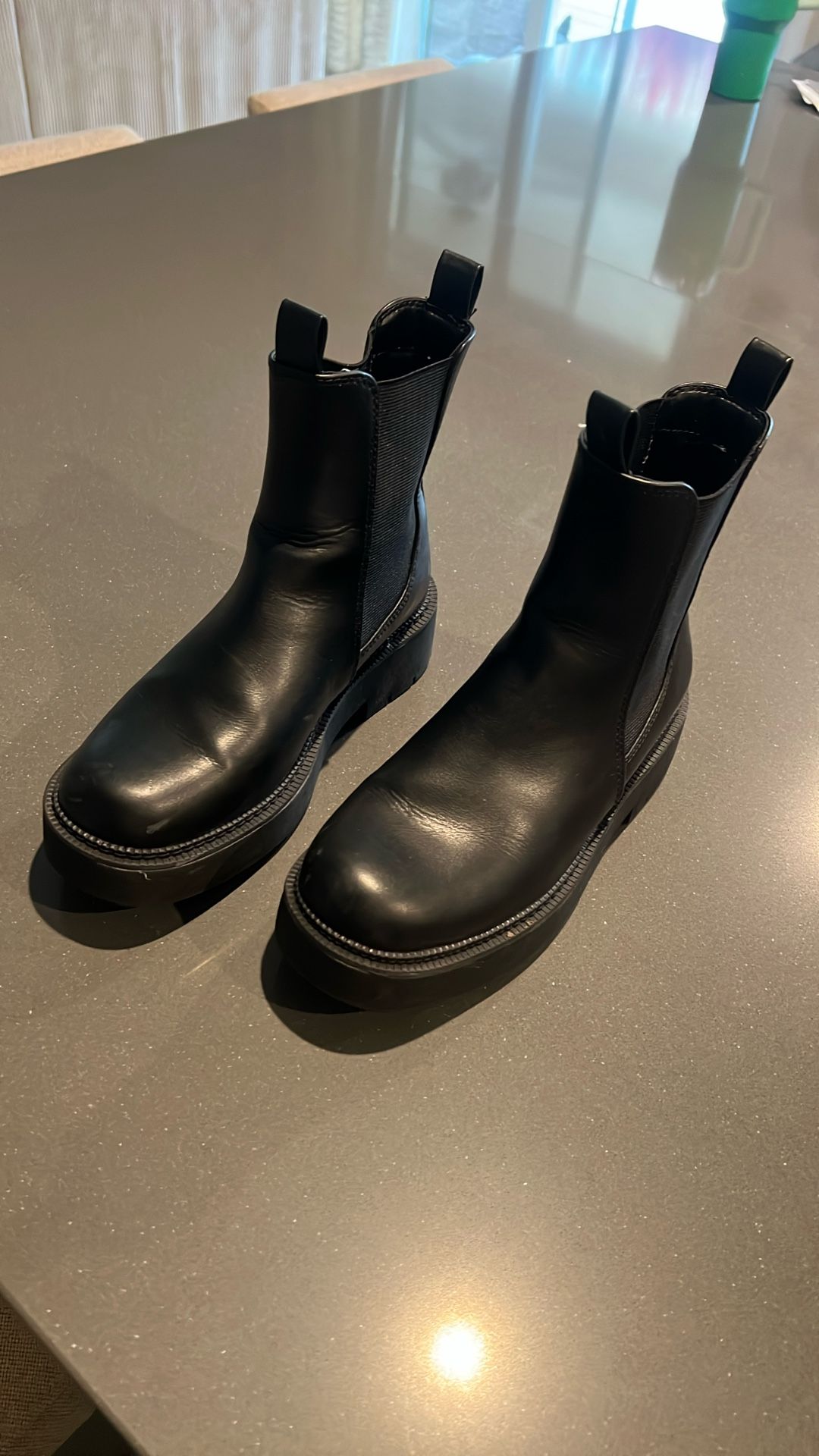 Women’s Black Leather Boots