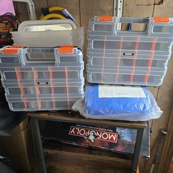 double sided storage containers $25 for both