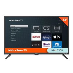 Roku Onn 32 inch Smart Tv Like New! Barely Used 