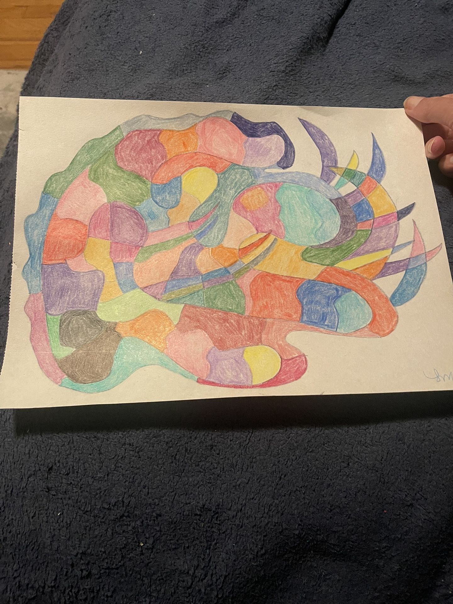 Crazy Style Abstract Drawing 
