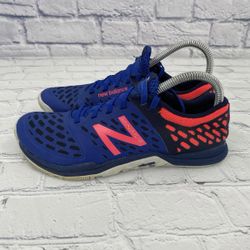New Balance Minimus Women's Size 9 Blue Vibram Running Shoes Sneakers Flats Activewear sports