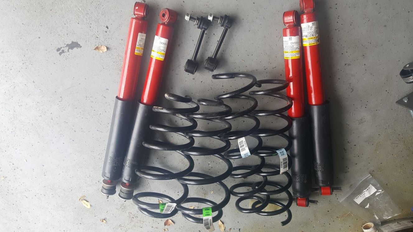 Shocks and Coil springs for RUBICON