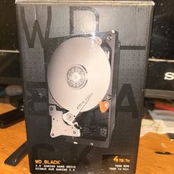 WD_BLACK 4TB Gaming Hard Drive