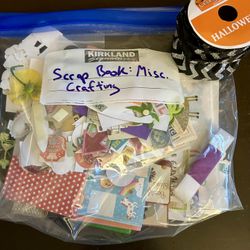 Scrapbook Crafting Supplies + Paper Cutter