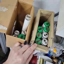 Fluorescent Light Bulbs (And Fixtures) - Free