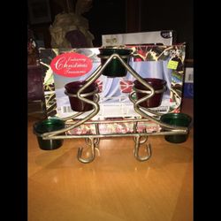 Christmas Tree Candle Holder 