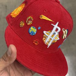 HOUSTON ROCKETS NEW ERA FITTED HAT SIZE SZ 7-1/4