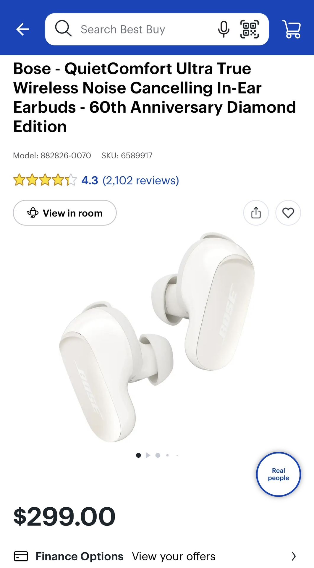 Bose 60th Anniversary Earbuds