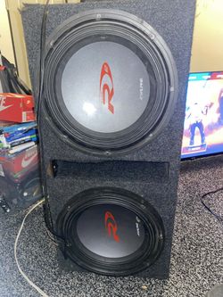 Alpine Speakers With Box An App