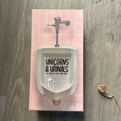 Unicorns And Urinals Board Game/ Card Game 