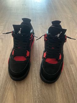 Air Jordan 4 Retro Red Thunder Sneakers