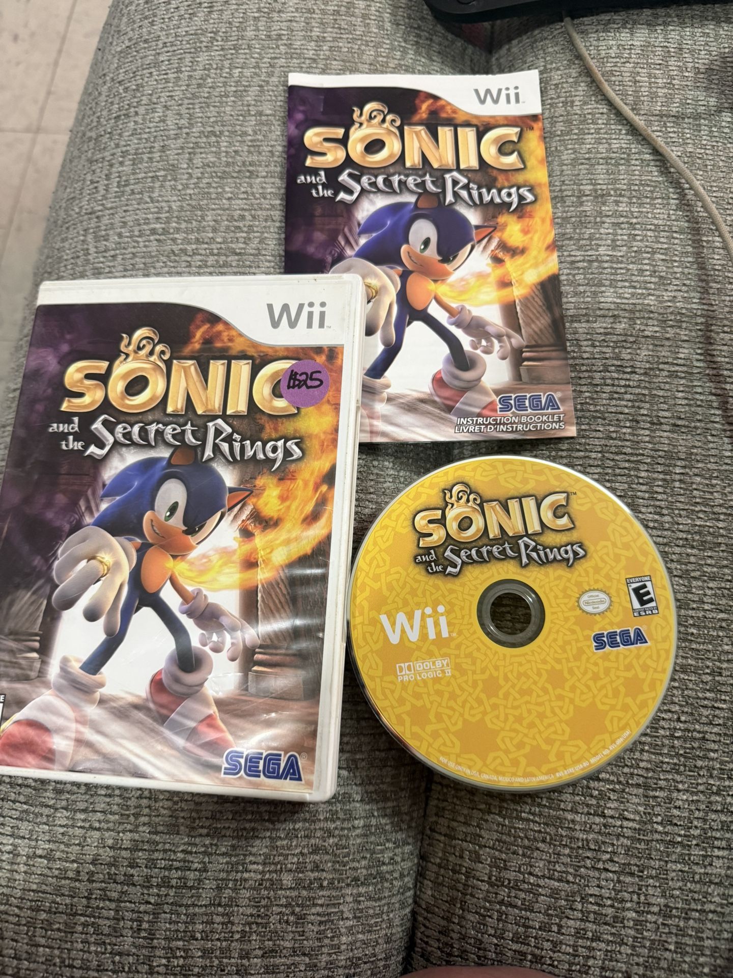Wii Sonic And The Secret Rings