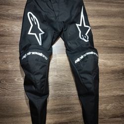Alpinestars Racer Graphite Motocross Pants - Size 32 - MINT Condition