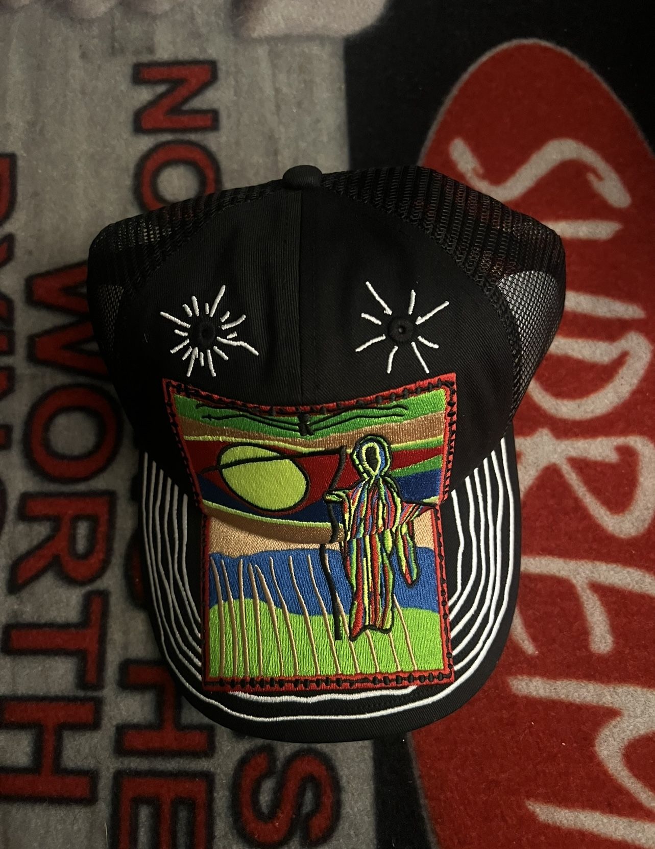 Supreme Reaper Mesh Back 6- Panel Black 