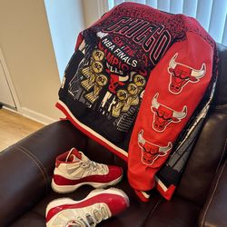 Starter Coat An Jordan’s 