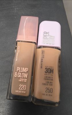 Maybelline Foundation Duo – Plump & Glow and Super Stay
