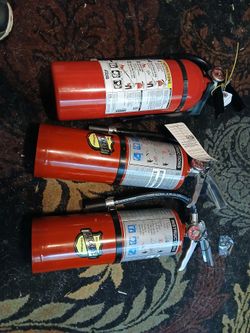 3 Up To Date Fire Extinguishers 