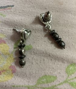 Brighton heart drop earrings