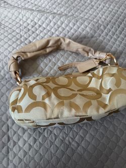 Coach Op Art jacquard shoulder bag NEW