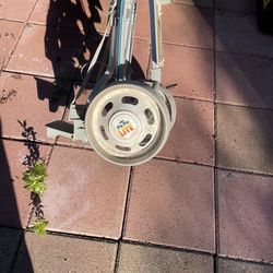 Walk behind golf cart