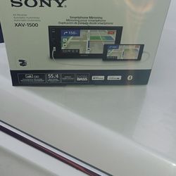 Sony Xav-1500 Car Stereo Double Din Multimedia Play A/V Receiver 