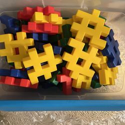 Waffle Blocks Play Set