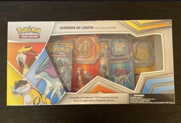 Legends of Johto Pin Collection