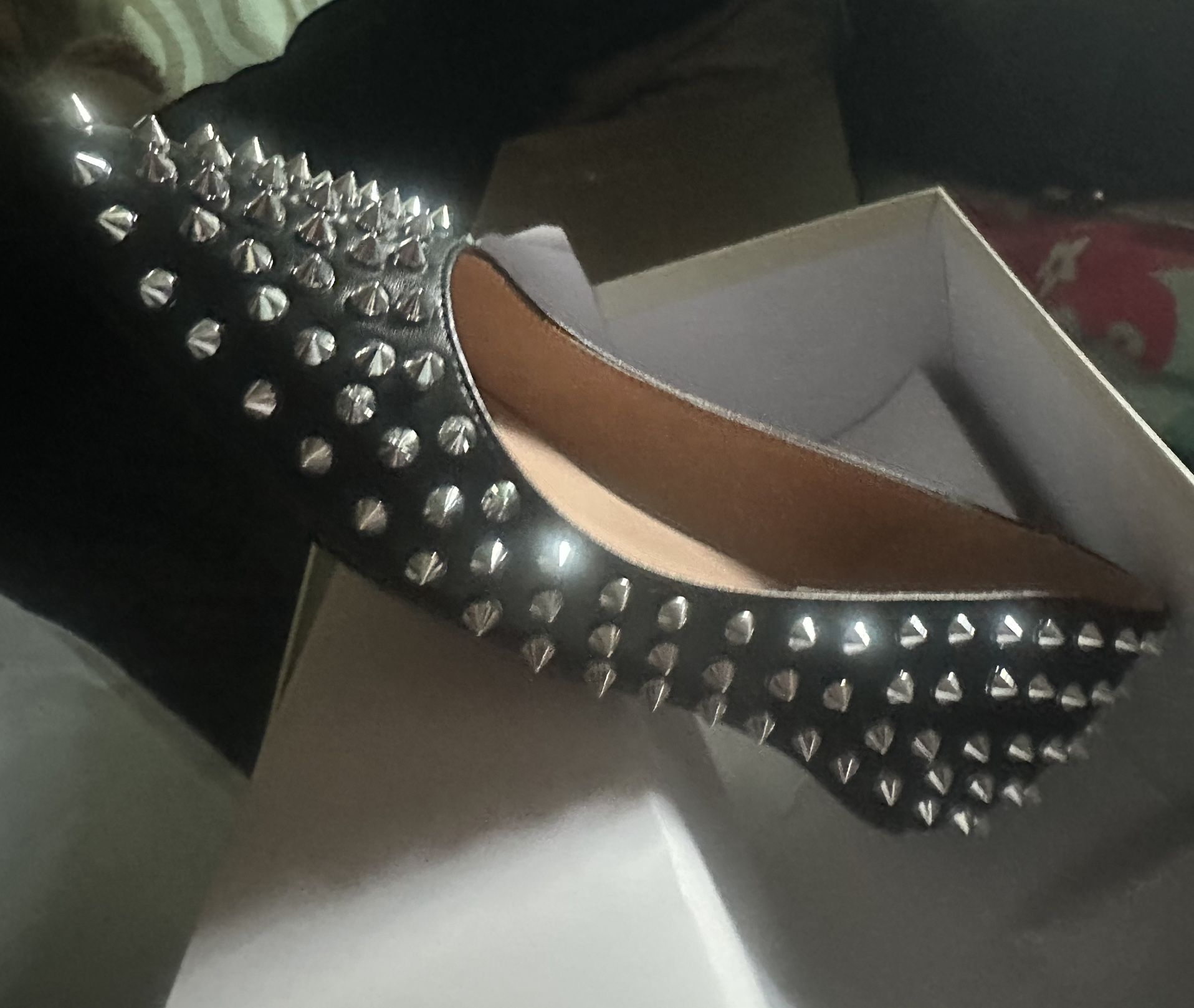 Spiked Ballerina Flats 