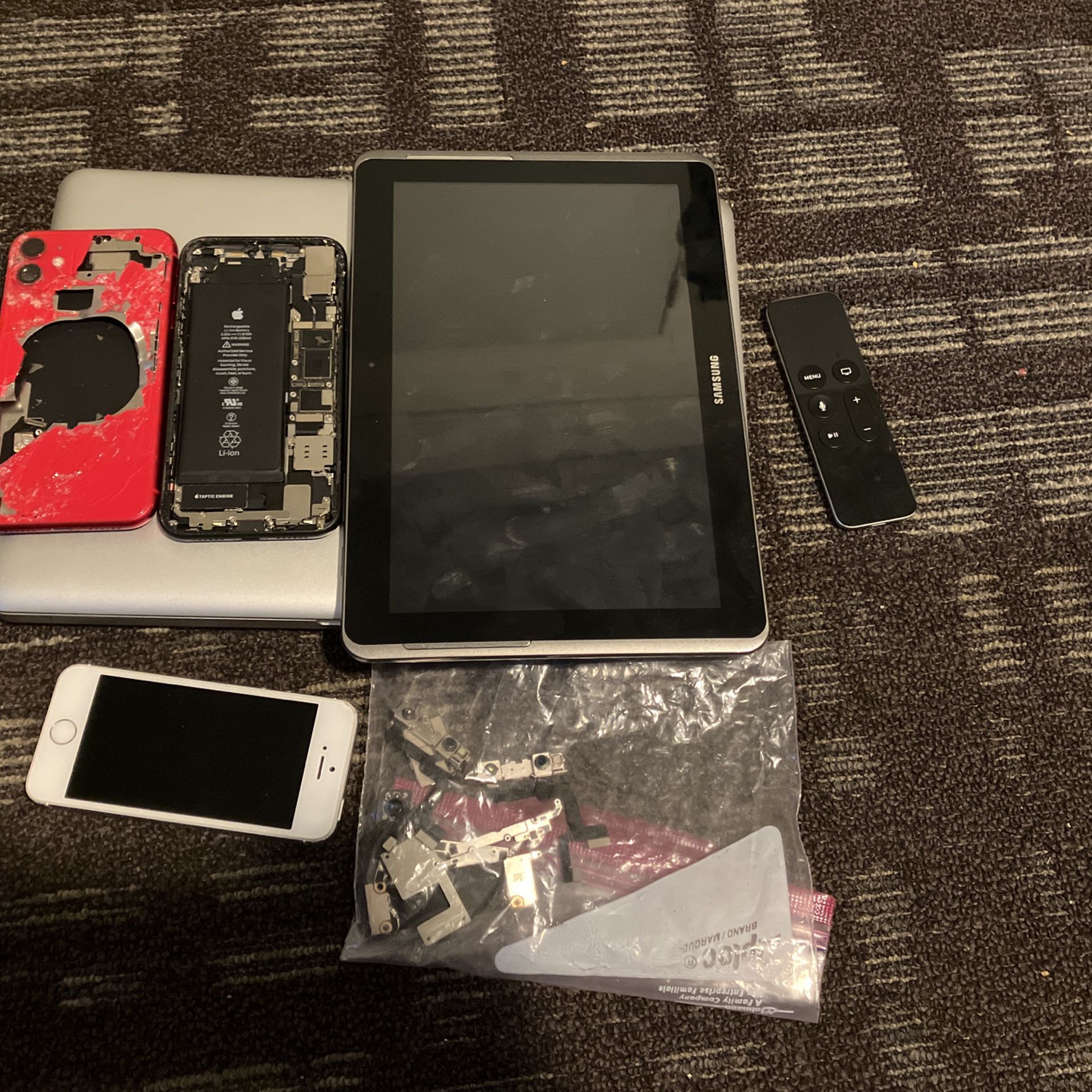 huge lot of used untested tech