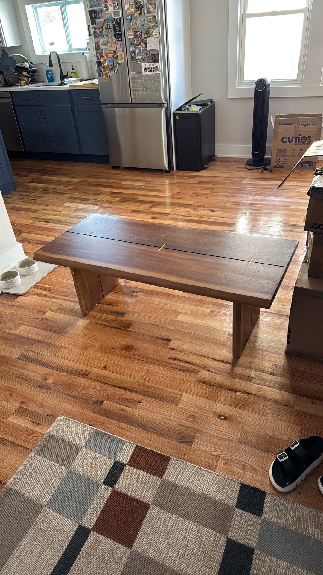 Beautiful Live Edge World Market Coffee Table 