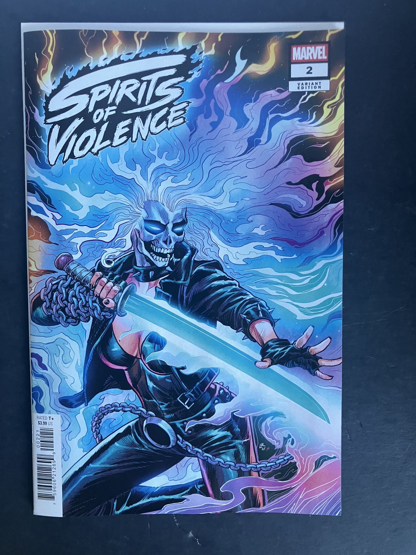 SPIRITS OF VIOLENCE #2 B COVER LUKE ROSS VARIANT MARVEL COMICS 2025 NM GHOST RIDER 🔥