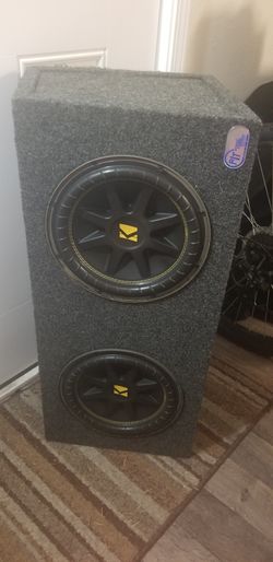Subwoofer kicker 10"