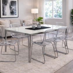 Dining Table + 6 Chairs 