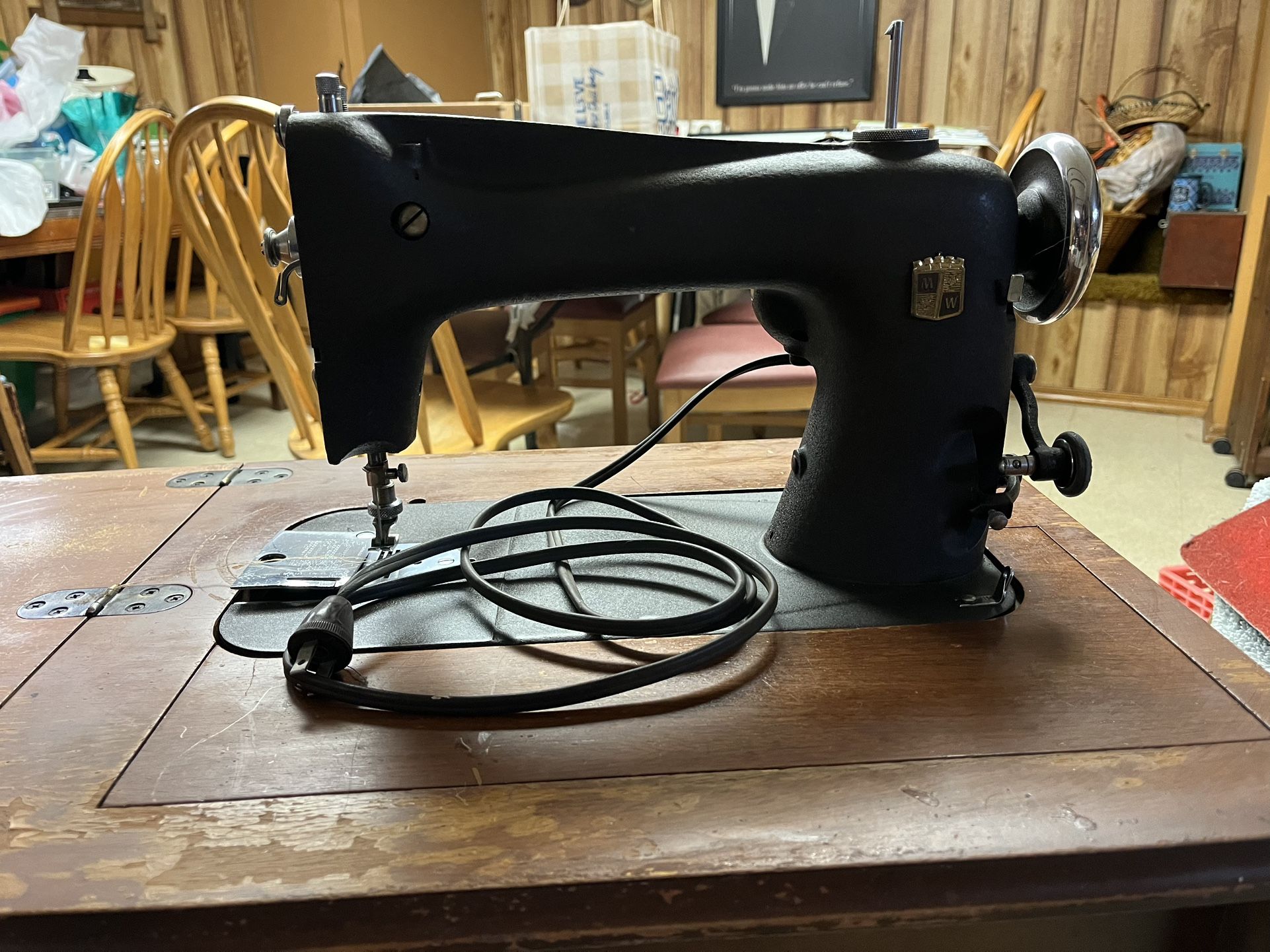 Montgomery Wards (1950) Sewing Machine Cabinet