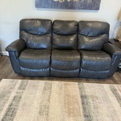 Lazy Boy Leather Recliner Sofa