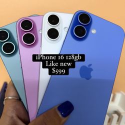 Deals: Apple iPhone 16 128gb Like New 