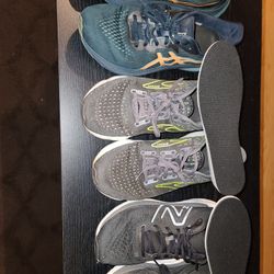 3 Pairs Of Shoes, Size 11 + Brand New Insoles