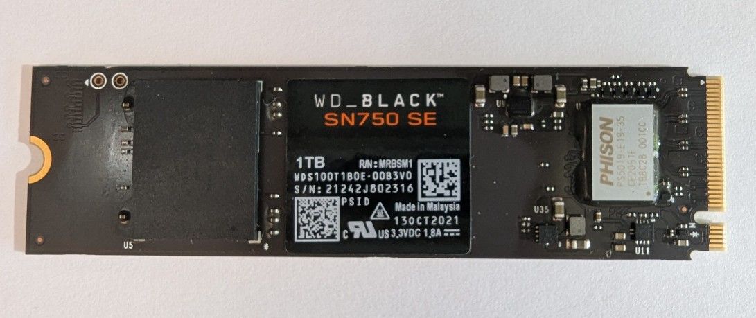 Western Digital Black Nvme 1TB